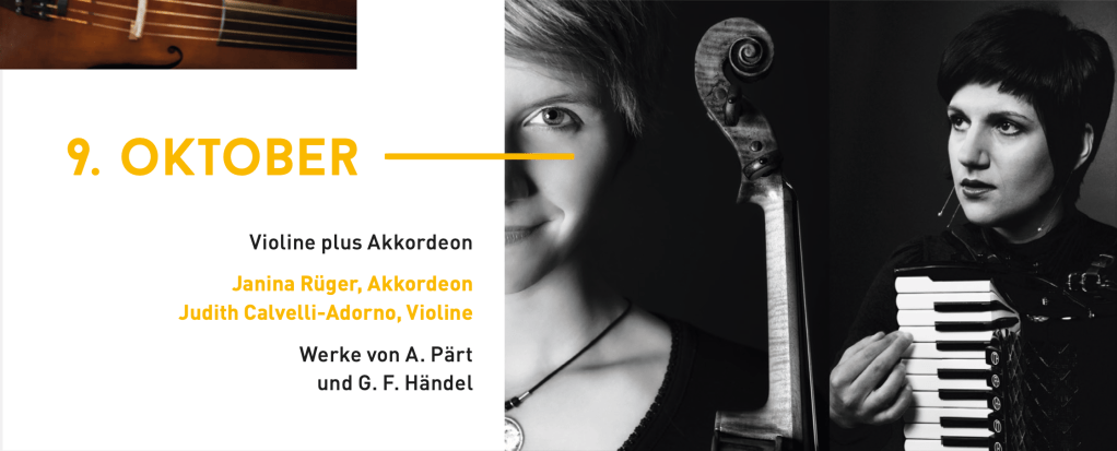 Judith Calvelli-Adorno und Janina Rüger-Aamot ViaMusic